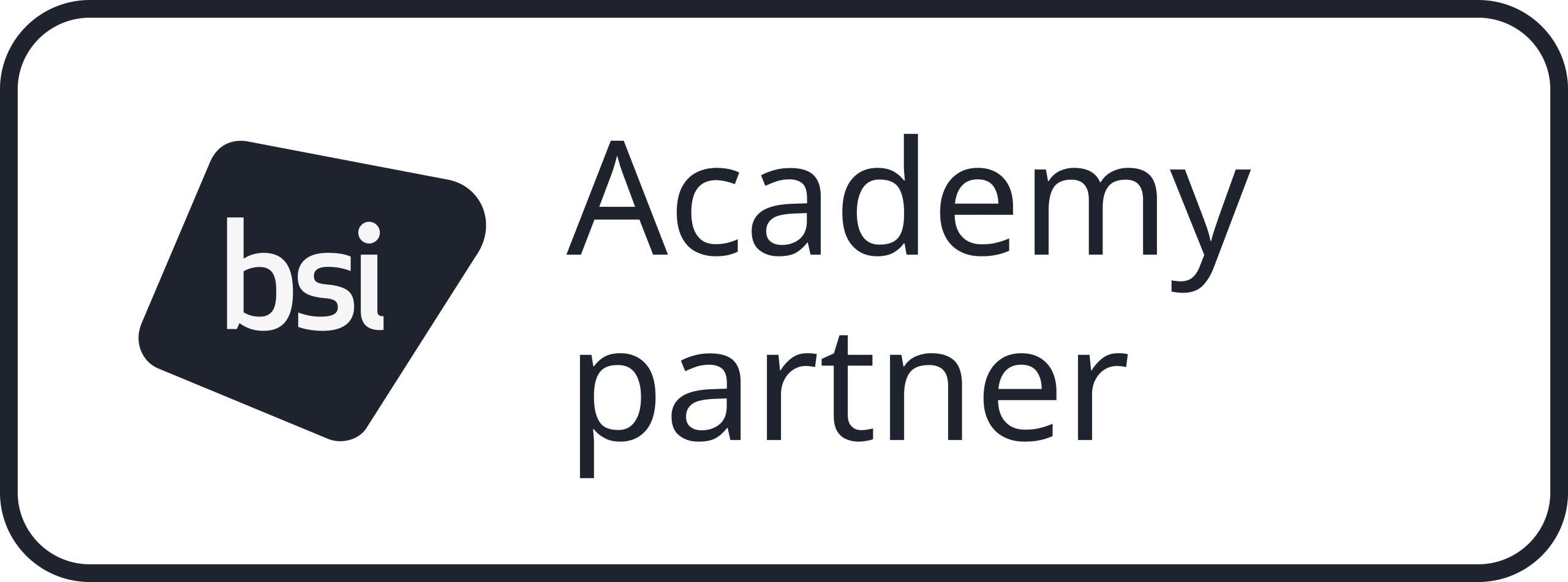  BSI-Academy Partner-badge