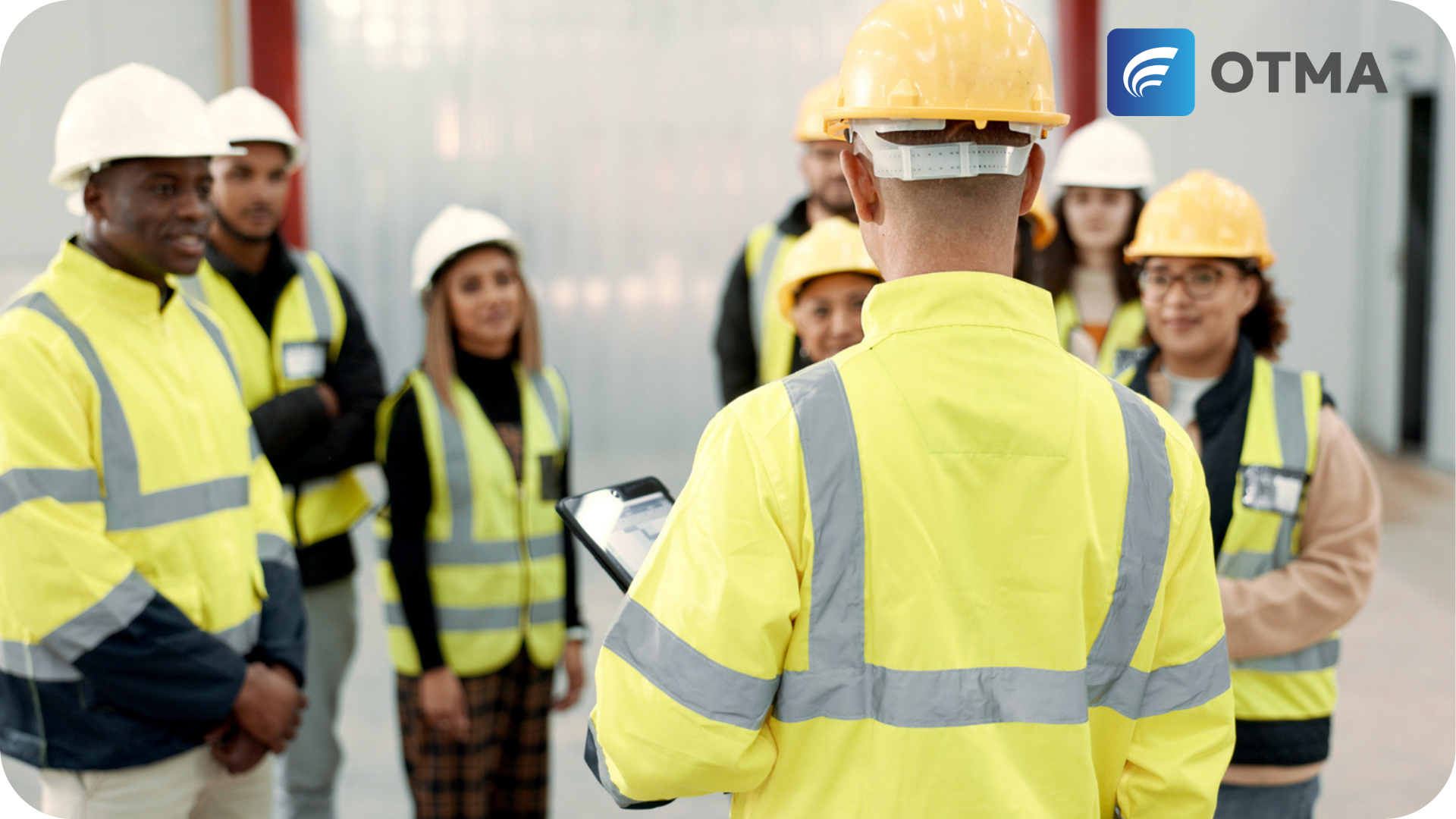 Staff Training in a warehouse